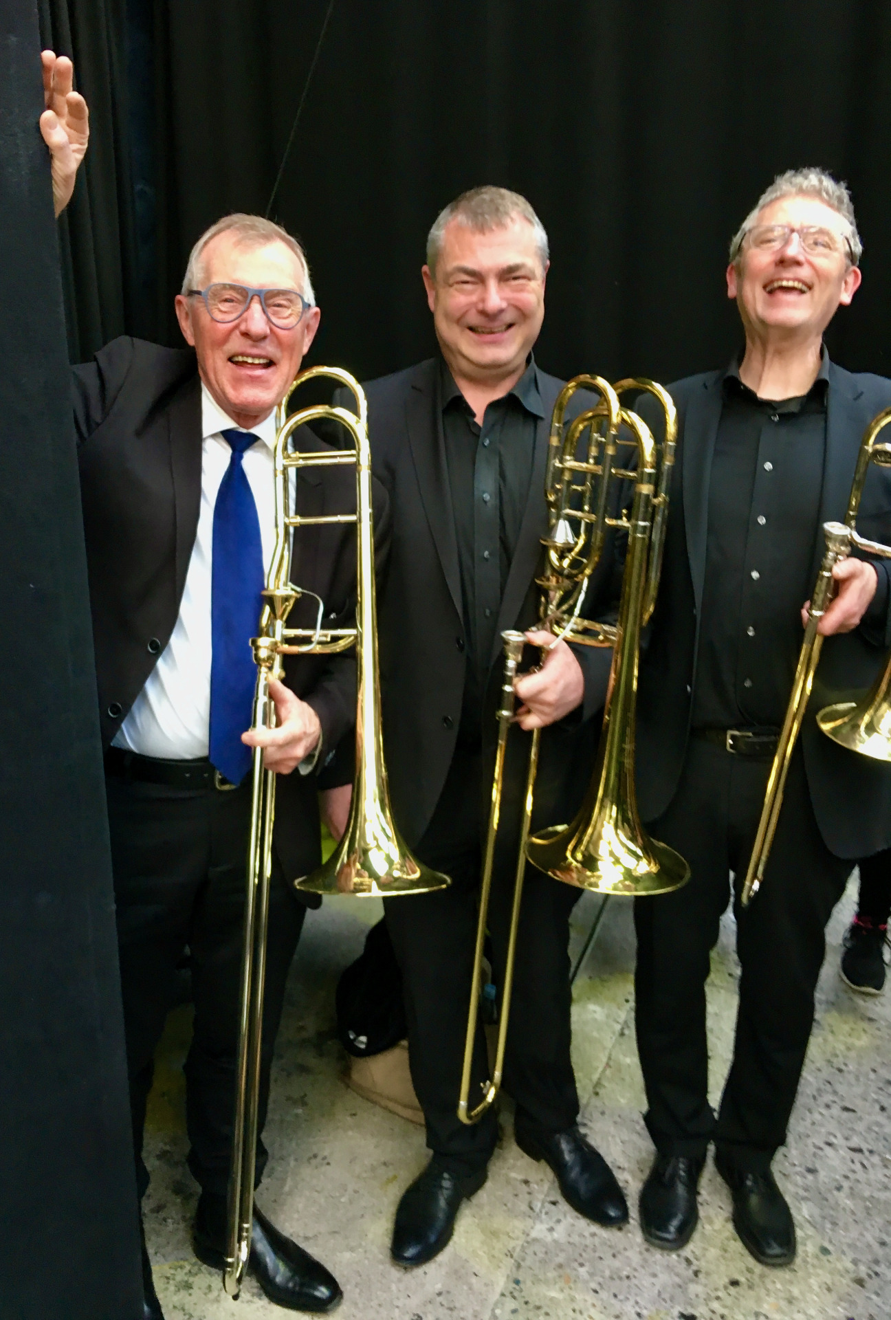 Keld Jørgensen, tenor - Lars Hastrup, bass - Rolf Sandmark, alto